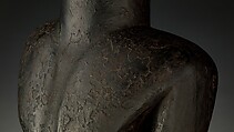 Singiti (commemorative portrait of a chief), Hemba artist, Wood, pigment, Hemba