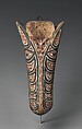 Architectural ornament, Toba Batak artist, Wood, paint, Toba Batak