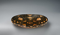 Platter, Ceramic, pigment, Kabyle peoples