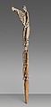 Bis Pole, Jiem, Wood, paint, fiber, Asmat people
