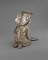 Owl-shaped vessel, Chimú artist(s), Silver, Chimú
