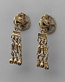 Eagle ornaments, Mexica or Mixtec (Ñuu Savi) artists, Gold, Mexica (Aztec)