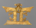 Figure pendant, Greater Chiriquí artist, Gold, Diquís