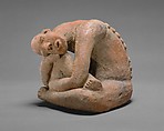 Seated Figure, Terracotta, Middle Niger civilization