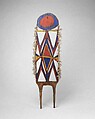 Ritual Board (Wenena gerua), Wood, paint, feathers, fiber, Siane people