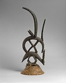 Headdress (Sogoni Koun), Wood, cane, string, bamboo, Bamana peoples