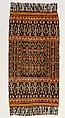Man's Shoulder or Hip Cloth (Hinggi), Cotton, Sumba Island