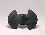 Bannerstone, Double-Bitted Axe, Shale, Archaic