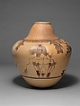 Jar, Nathan Begaye (Native American, Hopi and Navajo, Arizona, 1958 (?)–2010), Ceramic