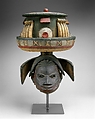 Helmet Mask (Gelede), Yoruba artist, Wood, pigment, Yoruba peoples