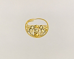 Nose ornament, Salinar artist(s), Gold, silver, Salinar (?)