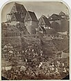 View of Antsahatsiroa, Madagascar, William Ellis British, Albumen print from a collodion negative