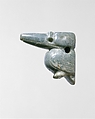 Bird pendant, Greater Nicoya or Central region artitst(s), Jade (jadeite), Guanacaste-Nicoya