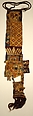 Neck Emblem or Sash, Camelid and human hair, Pukara
