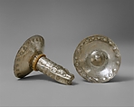 Earflare, Silver, cotton, Wari