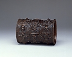 Bracelet: Portuguese Heads and Mudfish, Brass, Edo peoples