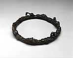 Altar Ring, Edo, Yoruba, or Lower Niger Valley caster, Brass, Edo, Yoruba, or Lower Niger Valley peoples