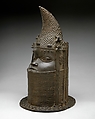 Head of Iyoba, Brass, iron, Edo peoples