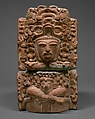 Seated Figure Censer (Incensario), Ceramic, Maya