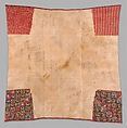 Mantle, Cotton, camelid hair, Wari