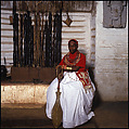 Chief Nosa Isekhure, the isekhure of Benin, Benin City, Nigeria, Phyllis Galembo  American, Chromogenic Print