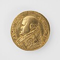 Gold Medal Cast on the Occasion of Kongo Ambassador Antonio Manuel's visit to Pope Paul V, Giorgio Roncetti (Italian, ca. 15th–16th century), Gold