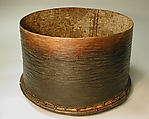 Lidded Container (Kepuk), Bark, wood, fiber, Toba Batak people