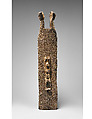 Figure with Raised Arms, Wood, organic materials, Dogon or Tellem civilization