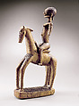 Equestrian, Wood, pigments, Dogon peoples