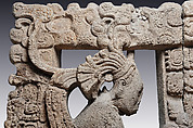 Throne back, Limestone, Maya