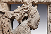 Throne back, Limestone, Maya