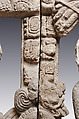 Throne back, Limestone, Maya