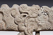 Throne back, Limestone, Maya