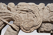Throne back, Limestone, Maya