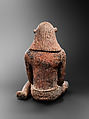 Seated Male Figure, Terracotta, Middle Niger civilization