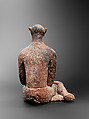 Seated Male Figure, Terracotta, Middle Niger civilization