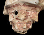 Conch-shell trumpet, Conch shell, hematite, Maya