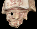 Conch-shell trumpet, Conch shell, hematite, Maya