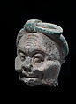 Head of aged being, Stucco, Maya