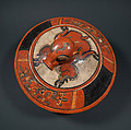 Lidded vessel with peccary, Ceramic, Maya
