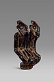 Pendant: Seated Couple, Brass, Middle Niger civilization