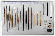Weaving Basket, Cane, shell, bone, fiber, camelid hair, wood, pigment, metal, stone, Chancay