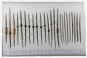 Weaving Basket, Cane, shell, bone, fiber, camelid hair, wood, pigment, metal, stone, Chancay