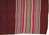 Woman's Overskirt, Camelid hair, Aymara