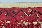 Tapestry Fragment, Camelid hair, Chimú