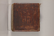 Arganonä Maryam (The Organ of Mary) prayer book, Attributed to Baselyos (The Ground Hornbill Master) (active late 17th century, Lasta region, Ethiopian), Parchment, pigment ink, wood, leather, fiber