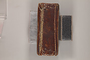 Arganonä Maryam (The Organ of Mary) prayer book, Attributed to Baselyos (The Ground Hornbill Master) (active late 17th century, Lasta region, Ethiopian), Parchment, pigment ink, wood, leather, fiber