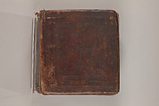 Arganonä Maryam (The Organ of Mary) prayer book, Attributed to Baselyos (The Ground Hornbill Master) (active late 17th century, Lasta region, Ethiopian), Parchment, pigment ink, wood, leather, fiber