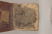Arganonä Maryam (The Organ of Mary) prayer book, Attributed to Baselyos (The Ground Hornbill Master) (active late 17th century, Lasta region, Ethiopian), Parchment, pigment ink, wood, leather, fiber