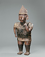 Standing Male Figure, Ceramic, Nayarit